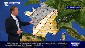 Un temps automnal aujourd'hui avec une France coupée en deux: pluie au nord et éclaircies au sud