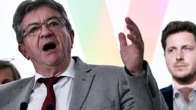 Le leader de La France Insoumise Jean-Luc Mélenchon à Paris, le 12 juin 2022