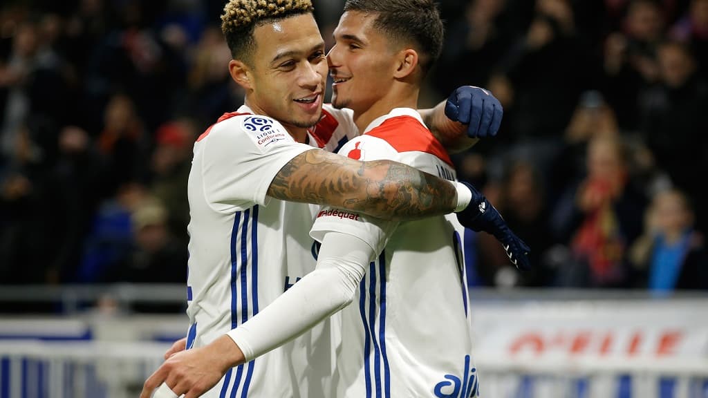 Depay et Aouar
