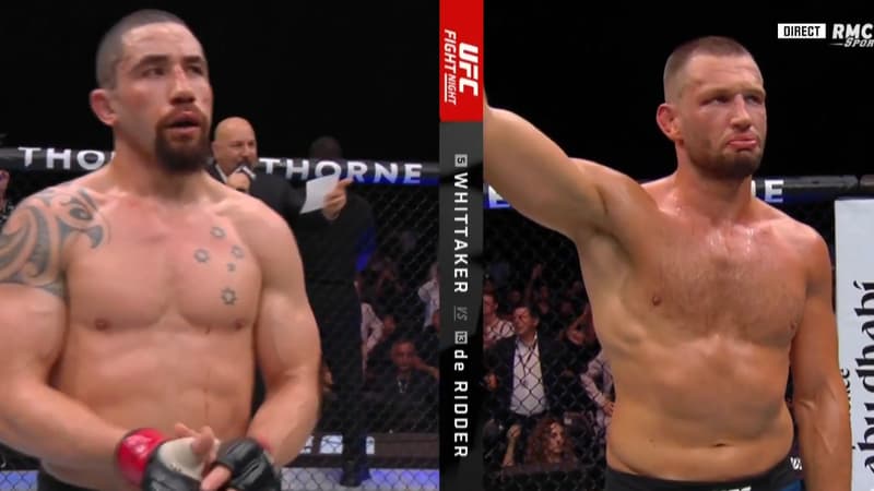UFC: de Ridder s’offre Whittaker après un combat très disputé, Magomedov se relance contre Barriault