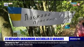 Var: 23 réfugies ukrainiens accueillis à Varages