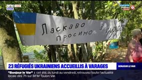 Var: 23 réfugies ukrainiens accueillis à Varages