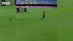 Barça : Vidal s’entraîne déjà au Camp Nou… avec son fils