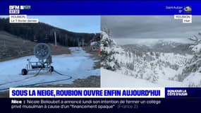 Alpes-Maritimes: la station de ski de Roubion ouvre son domaine skiable ce mardi
