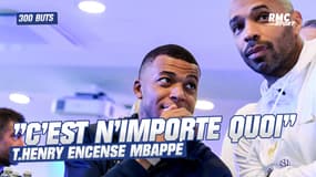 Équipe de France: "Les 300 buts de Mbappé? Ce petit fait n'importe quoi" sourit T.Henry