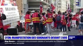 Lyon : un nouveau rassemblement des soignants devant l'ARS ce mardi