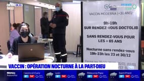 Lyon: opération vaccination nocturne à la Part-Dieu ce jeudi