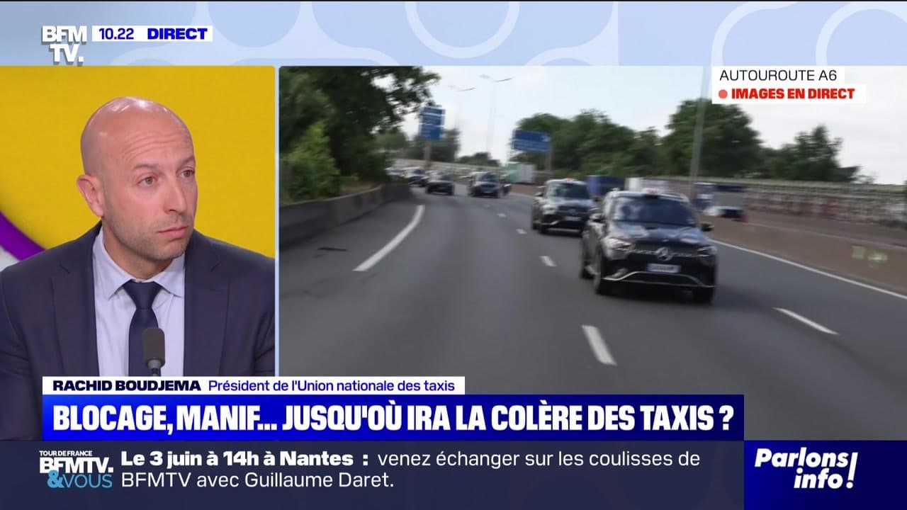 Blocage, manif... jusqu'où ira la colère des taxis ? - 22/05