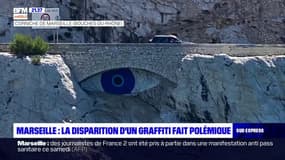 Marseille: la disparition d'un graffiti fait polémique