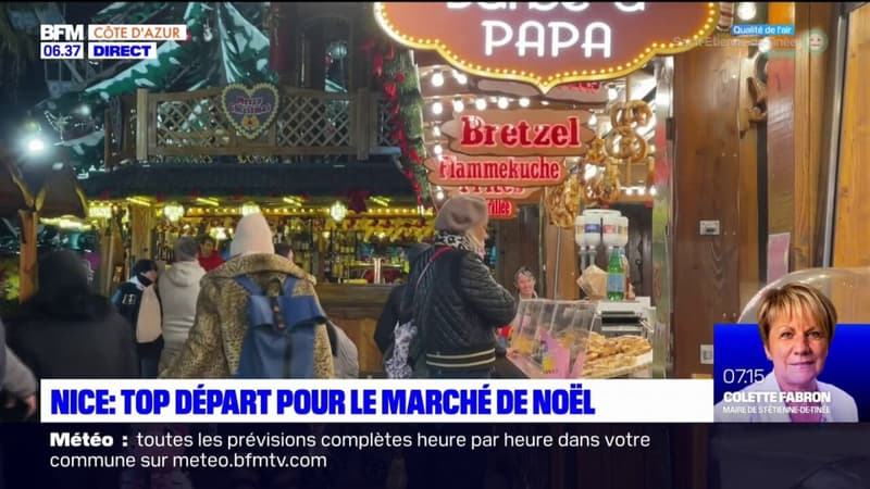 Nice: top départ pour le marché de Noël
