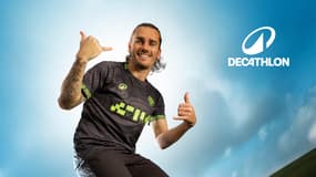 Antoine Griezmann devient le nouvel ambassadeur de la marque Decathlon, le 24 janvier 2025