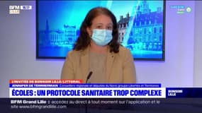 Rentrée scolaire: Jennifer De Temmerman, conseillère régionale et députée du Nord, estime que le protocole sanitaire est trop complexe