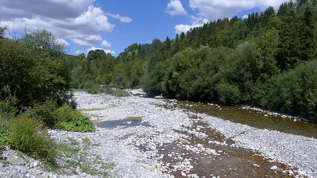 Sécheresse: situation "sans précédent" en Haute-Savoie pour les cours d'eau