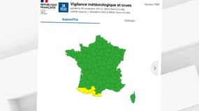 La vigilance de Météo France évolue fin novembre 2022, avec désormais un système de double carte.
