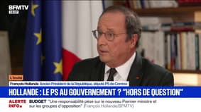 François Hollande, ancien président de la République, souhaite que "la réforme des retraites soit suspendue pour l'année 2026"
