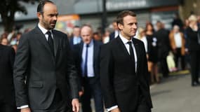 Edouard Philippe et Emmanuel Macron. 