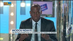 Les talents du trading saison 2: Le 1er sélectionné, Modou Ndiaye dans Intégrale Bourse - 26 avril