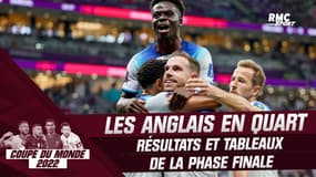 Coupe du monde 2022 : L'Angleterre rejoint les Bleus en quart, résultats et tableaux 