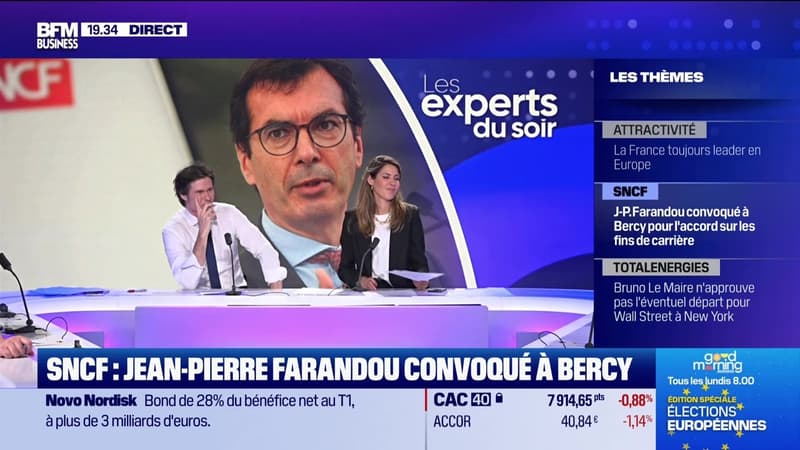 SNCF : Jean-Pierre Farandou convoqué à Bercy - 02/05