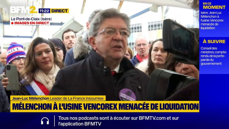 Ukraine: Jean-Luc Mélenchon qualifie Emmanuel Macron de 