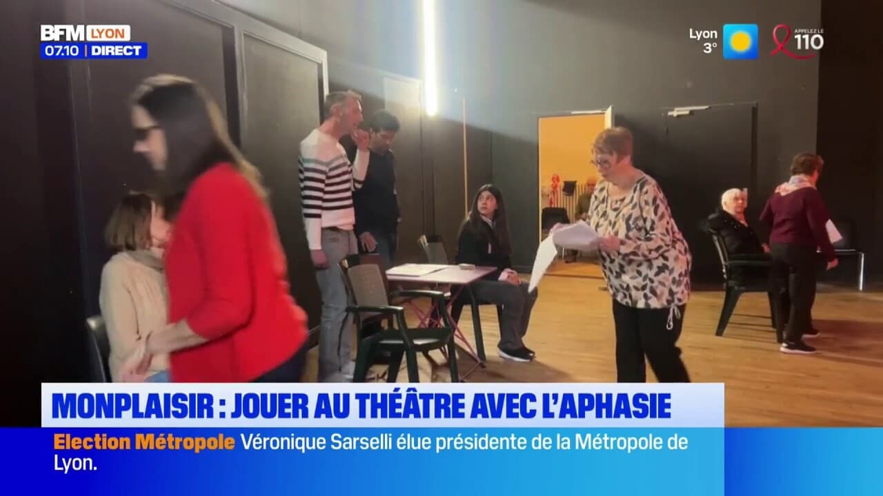 Monplaisir : Jouer au théâtre avec l'aphasie