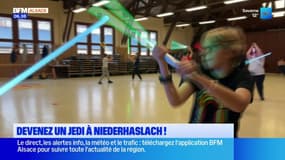 Niederhaslach : le combat de sabre laser enseigné en salle