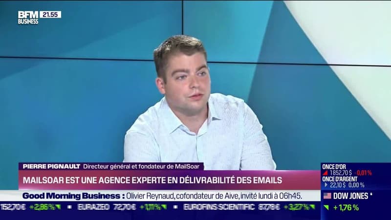 Pierre Pignault (MailSoar): MailSoar est une agence experte en délivrabilité des emails - 28/05