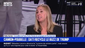 Vidéo de Rachida Dati avec les éboueurs: "Elle fait cette vidéo pour apporter des solutions aux Parisiens", explique Nelly Garnier, porte-parole de campagne de Rachida Dati