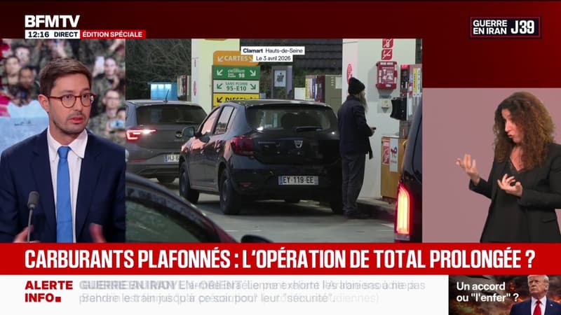 Carburants plafonnés: l'opération de Total prolongée?