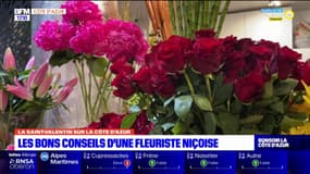 Saint-Valentin: les conseils d'une fleuristes niçoise