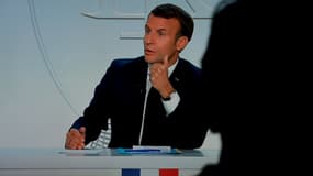 Emmanuel Macron, président de la République, à Paris le 14 octobre 2020
