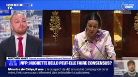 "S'il y a des membres du gouvernement qui sont de LFI ou des Écologistes, nous voterons une motion de censure", assure Matthieu Valet (député européen RN)