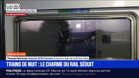 BFMTV vous emmène à bord d’un train de nuit Paris-Nice en première classe