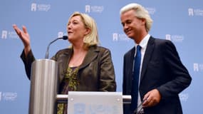 Marine Le Pen et Geert Wilders