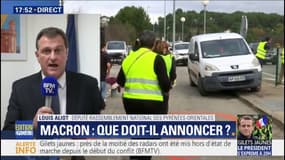 Gilets Jaunes: Louis Aliot (RN) estime que "personne n'arrêtera ce mouvement populaire"