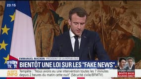 Bientôt une loi sur les "fake news"