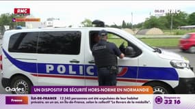 Un dispositif de sécurité hors-norme en Normandie