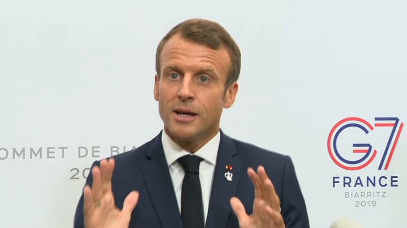 Emmanuel Macron au G7