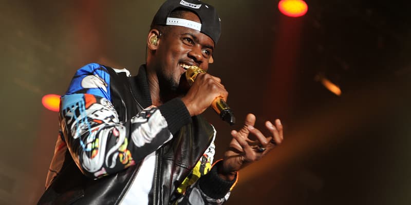 Le rappeur Black M, en avril 2015, au Printemps de Bourges.