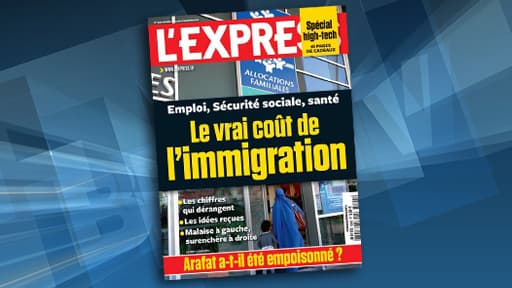 La couverture de L'Express, demain en kiosques